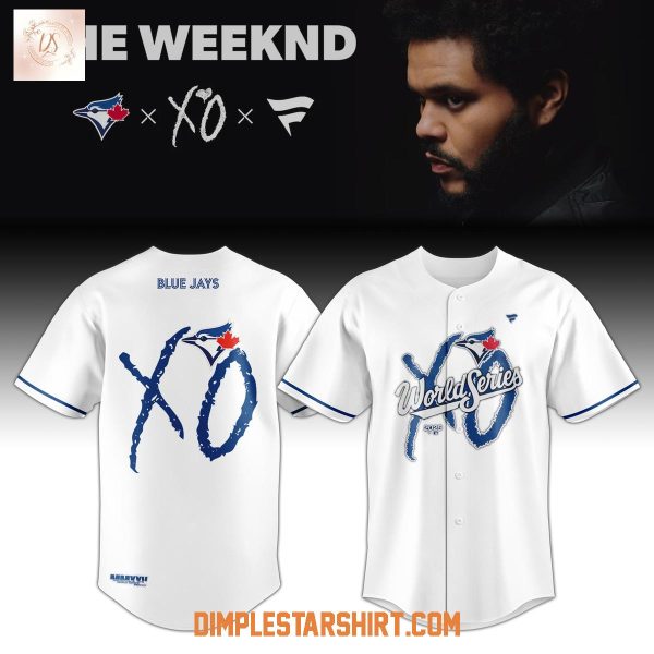 Toronto Blue Jays x The Weeknd XO White Jersey