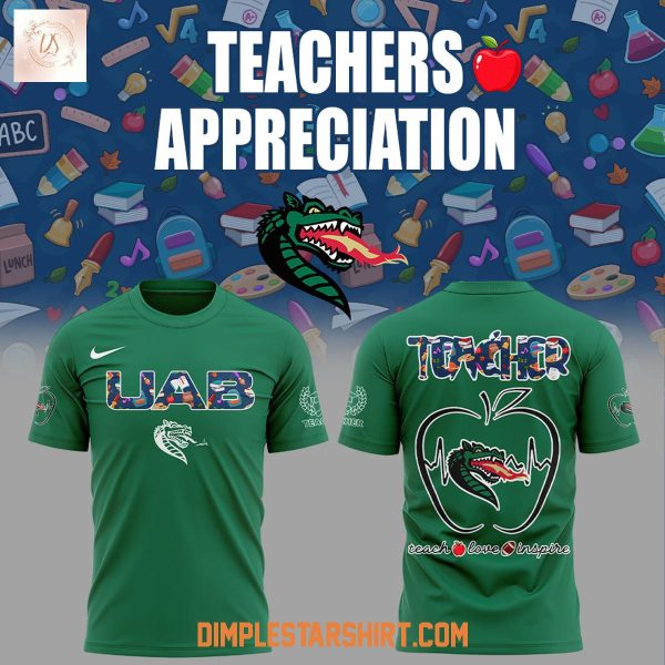 UAB Blazers Teachers Appreciation 2025 Hoodie Shirt
