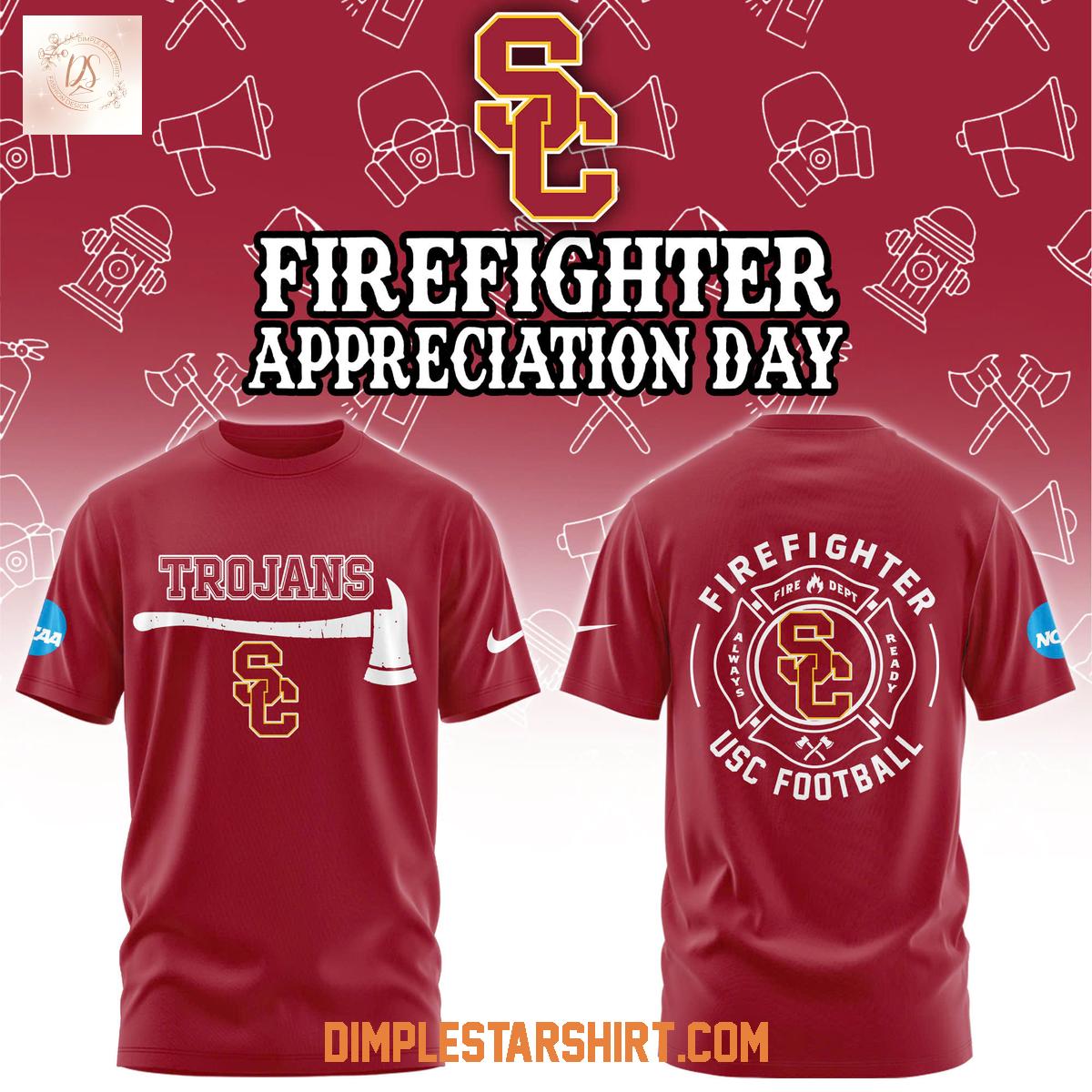 USC Trojans Firefighter Application Day 2025 Hoodie Shirt USC Trojans Firefighter Application Day 2025 Hoodie Shirt