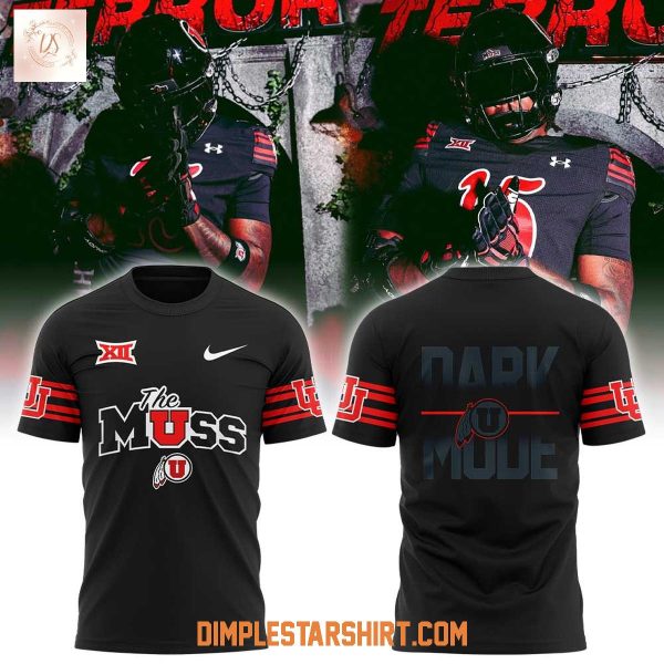 Utah Utes Dark Mode The Muss Hoodie Shirt