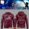 Virginia Tech Hokies Charlie Kirk A True Patriot White Hoodie Shirt