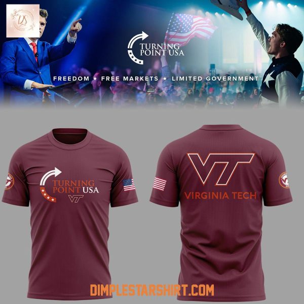 Virginia Tech Hokies Turning Point USA Hoodie Shirt