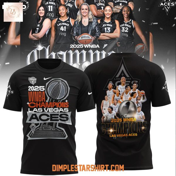 WNBA Champions 2025 Las Vegas Aces Hoodie Shirt