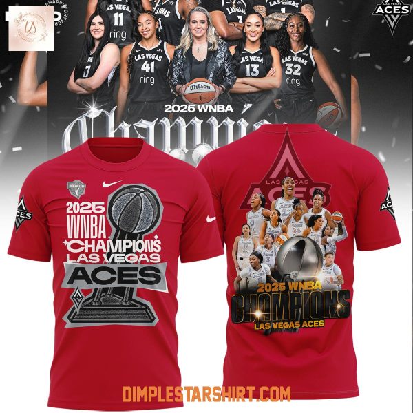 WNBA Champions 2025 Las Vegas Aces Hoodie Shirt