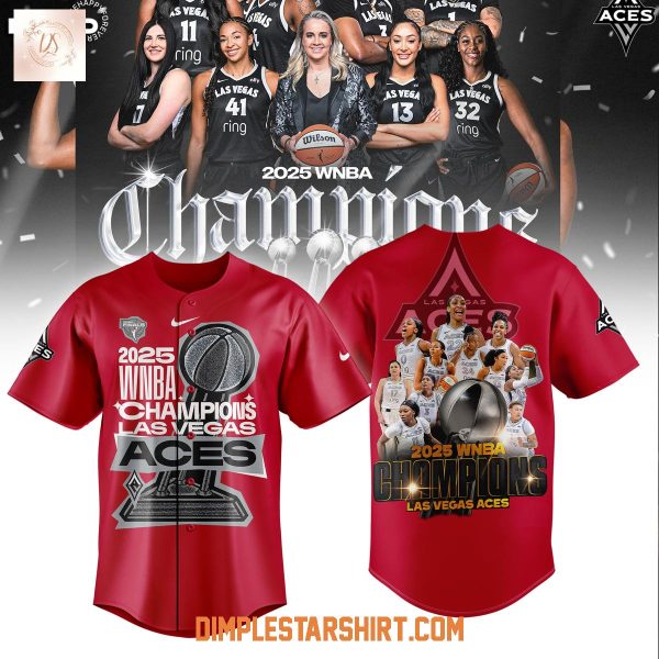 WNBA Champions 2025 Las Vegas Aces Jersey
