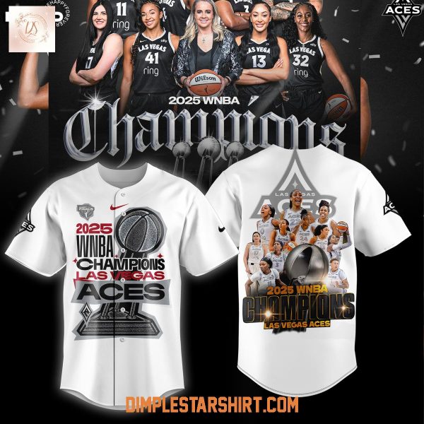 WNBA Champions 2025 Las Vegas Aces Jersey