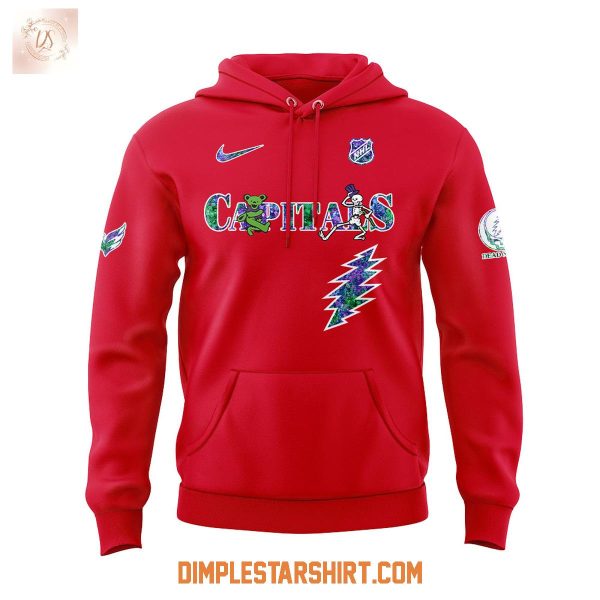 Washington Capitals Grateful Dead Night 2025 Hoodie Shirt