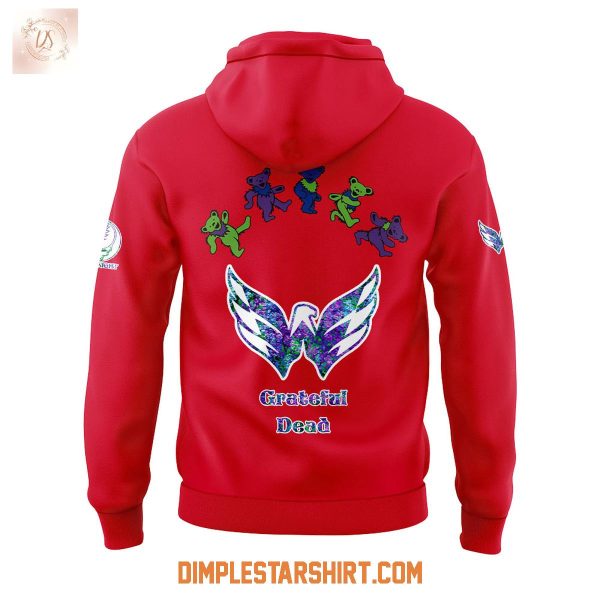 Washington Capitals Grateful Dead Night 2025 Hoodie Shirt