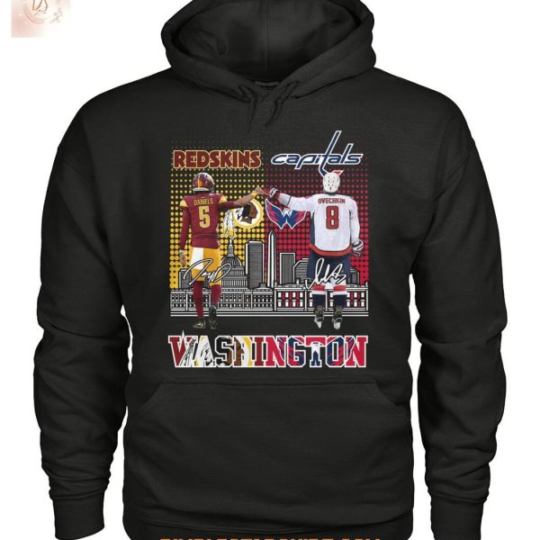 Washington Redskins And Capitals City Of Champions T Shirt