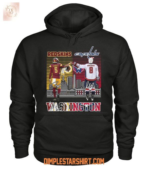 Washington Redskins And Capitals City Of Champions T Shirt