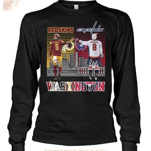 Washington Redskins And Capitals City Of Champions T Shirt