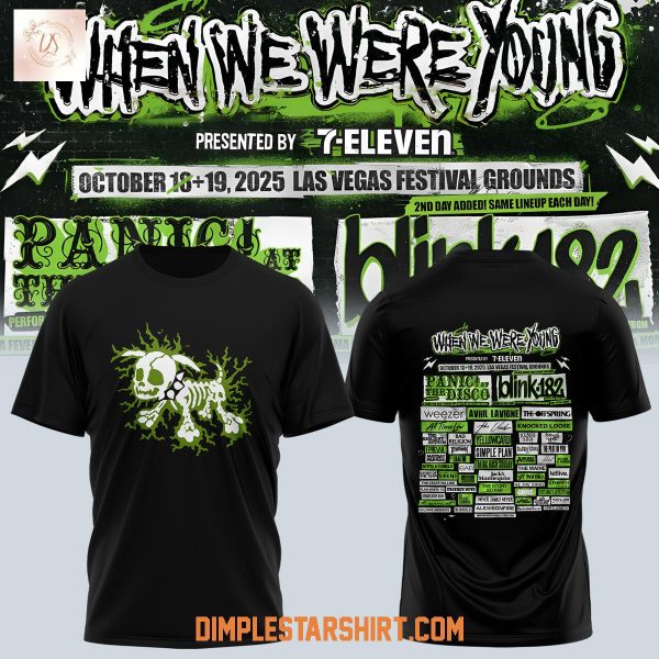 When We Were Young Festival 2025 Overseer Lineup Hoodie Shirt