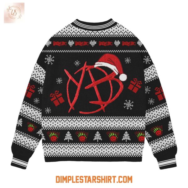 Yungblud Be Fookin Happy It’s Christmas Ugly Sweater