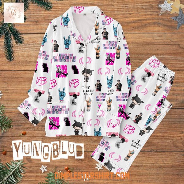 Yungblud Be Fookin Happy Pajamas Set
