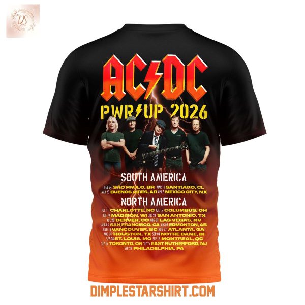 ACDC PWR Up 2026 Shirt