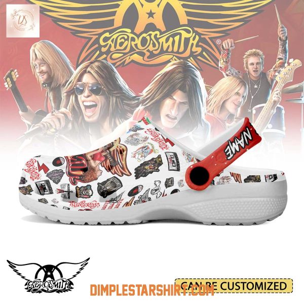 Aeorosmith Merry Christmas Clogs Crocs