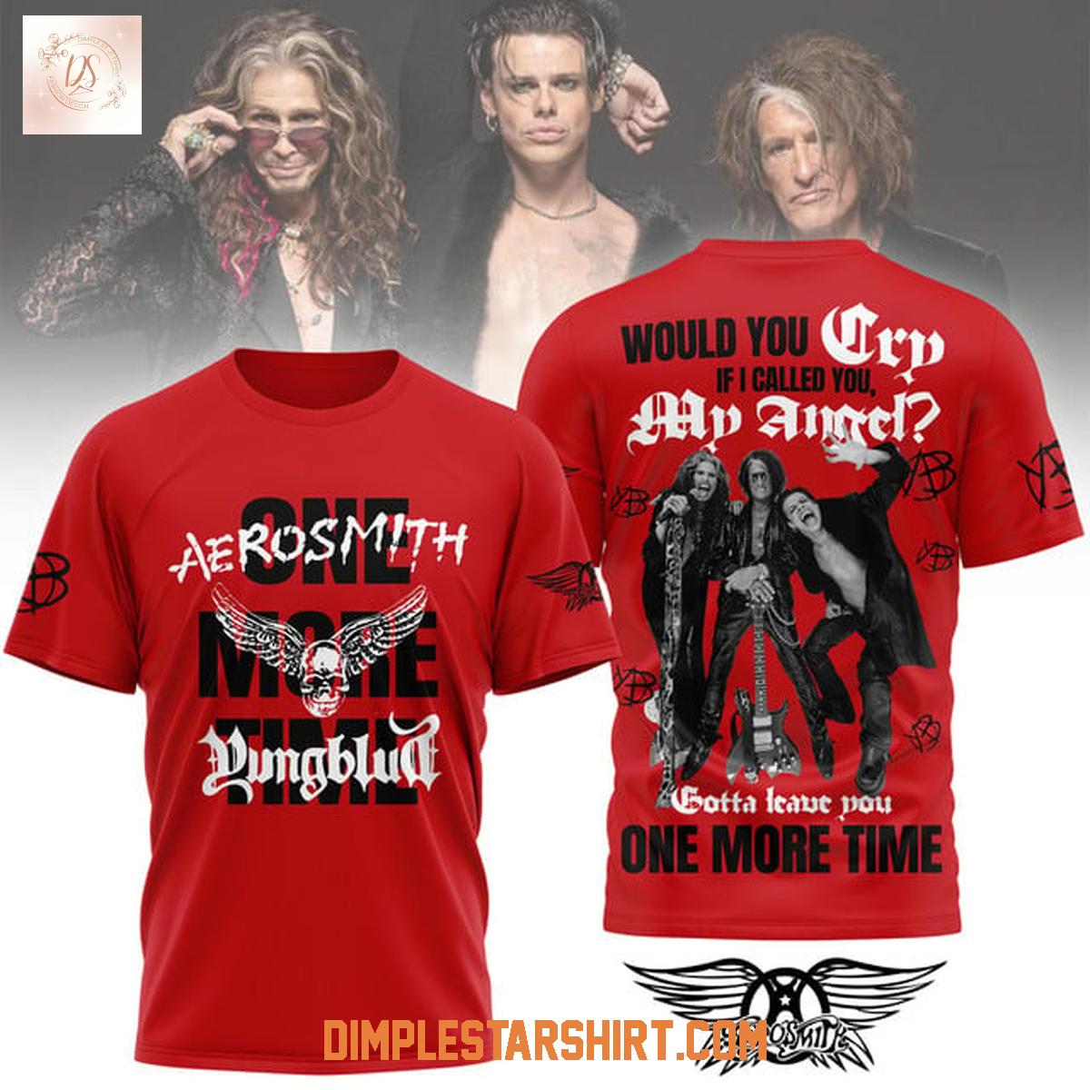 Aerosmith x Yungblud One More Time Shirt Aerosmith x Yungblud One More Time Shirt