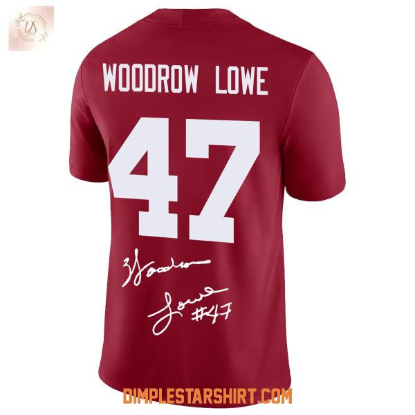 Alabama Crimson Tide x Woodrow Lowe Memories 2025 Football Jersey