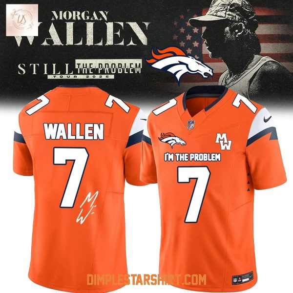 All Team NFL x Morgan Wallen Still The Problem Tour 2026 Jersey