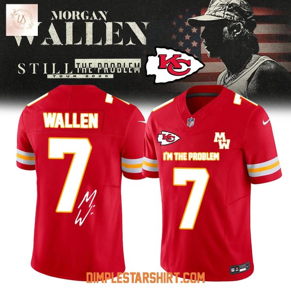 All Team NFL x Morgan Wallen Still The Problem Tour 2026 Jersey