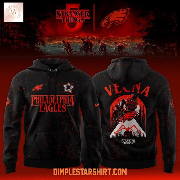 All Team NFL x Stranger Things 5 One Last Adventure Hoodie