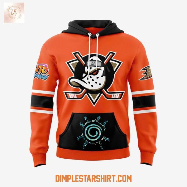 Anaheim Ducks Anime Night Naruto Hoodie T Shirt