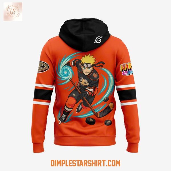 Anaheim Ducks Anime Night Naruto Hoodie T Shirt