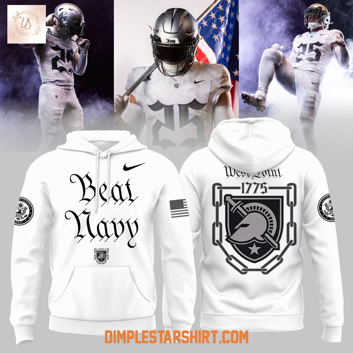 Army Black Knights Football 250th Anniversary Westpoint Navy Hoodie Shirt Army Black Knights Football 250th Anniversary Westpoint Navy Hoodie Shirt