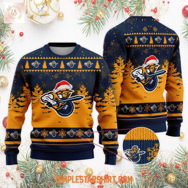 Atlanta Gladiators Christmas Ugly Sweater