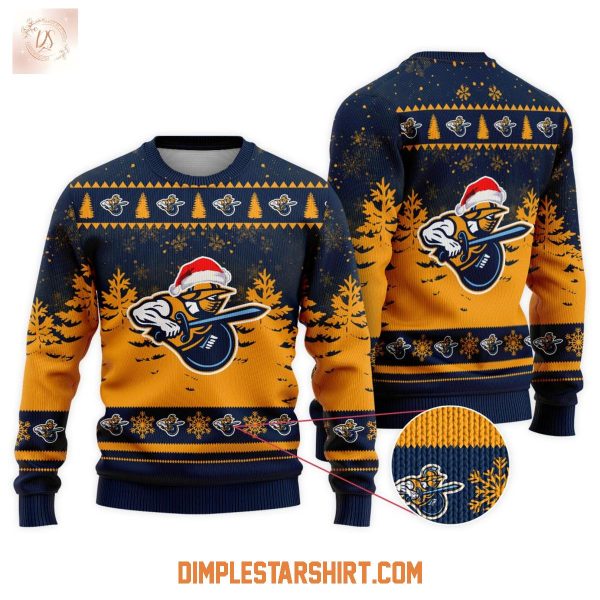 Atlanta Gladiators Christmas Ugly Sweater