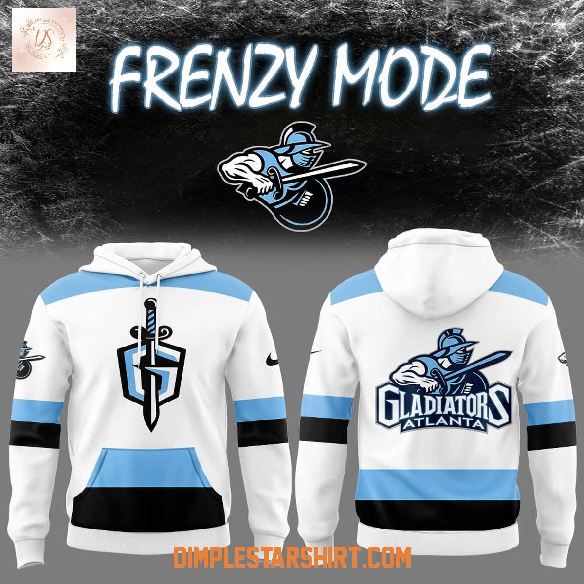 Atlanta Gladiators Frenzy Night Mode Uniform 2025 Hoodie Shirt Atlanta Gladiators Frenzy Night Mode Uniform 2025 Hoodie Shirt