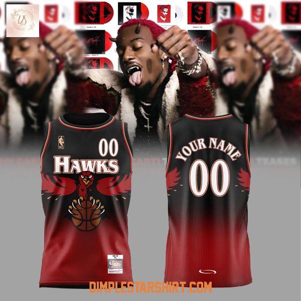 Atlanta Hawks x Playboi Carti Drop The Jersey 2025 Basketball Jersey