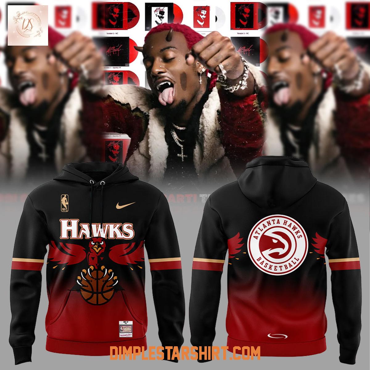 Atlanta Hawks x Playboi Carti Drop The Jersey 2025 Hoodie Shirt Atlanta Hawks x Playboi Carti Drop The Jersey 2025 Hoodie Shirt