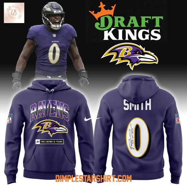 Baltimore Ravens Roquan Smith Draft Kings Hoodie T-Shirt