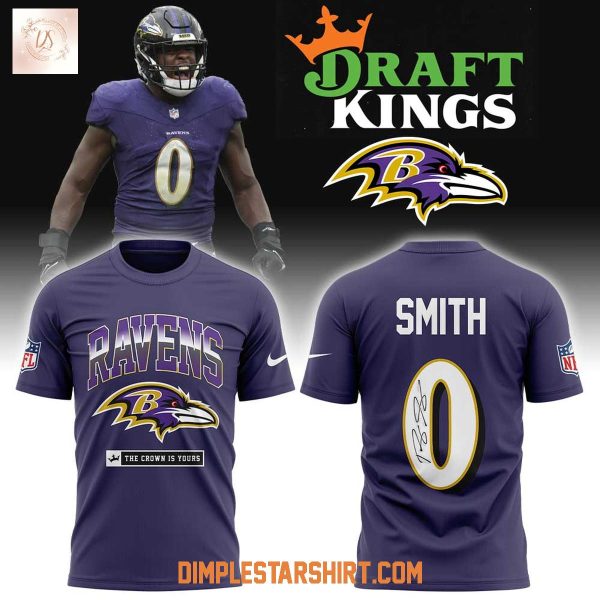 Baltimore Ravens Roquan Smith Draft Kings Hoodie T Shirt