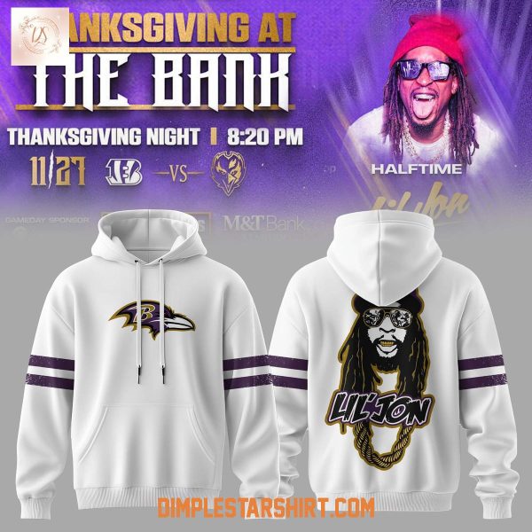 Baltimore Ravens X Lil Jon Thanksgiving Night Hoodie T Shirt
