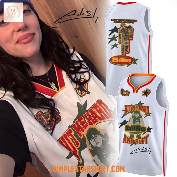 Billie Eilish Hit Me Hard And Soft The Tour Basketball Jersey