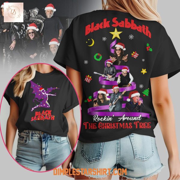 Black Sabbath Rockin' Around The Christmas Tree Shirt