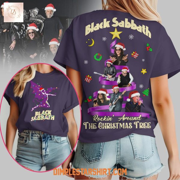 Black Sabbath Rockin' Around The Christmas Tree Shirt