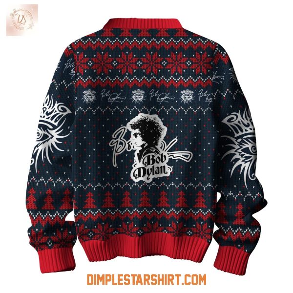 Bob Dylan 85th Anniversary 1941 2026 Ugly Sweater