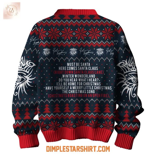 Bob Dylan's Christmas Album Ugly Sweater
