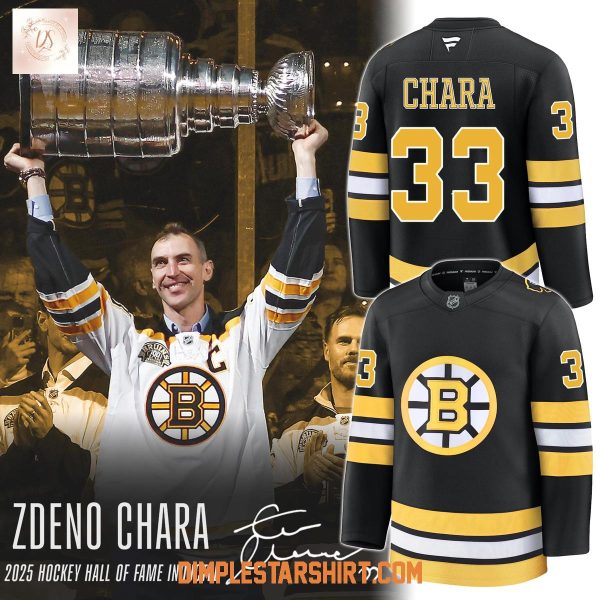 Boston Bruins x Zdeno Chara 2025 Hockey Jersey