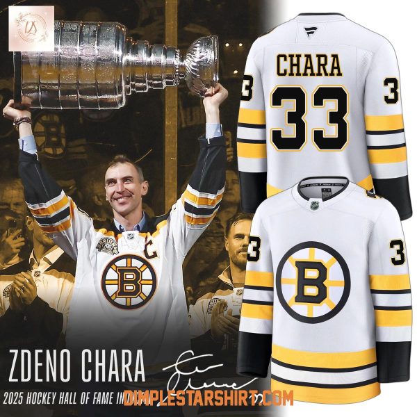 Boston Bruins x Zdeno Chara 2025 Hockey Jersey