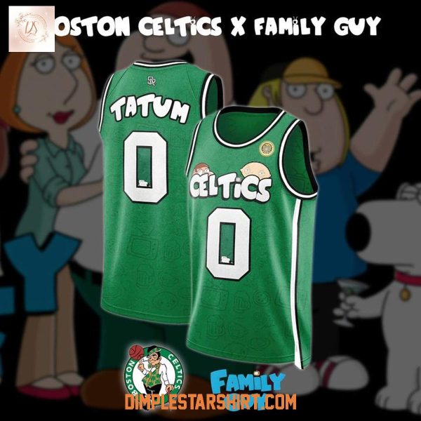 Boston Celtics x Family Guy 2025 Basketball Jersey