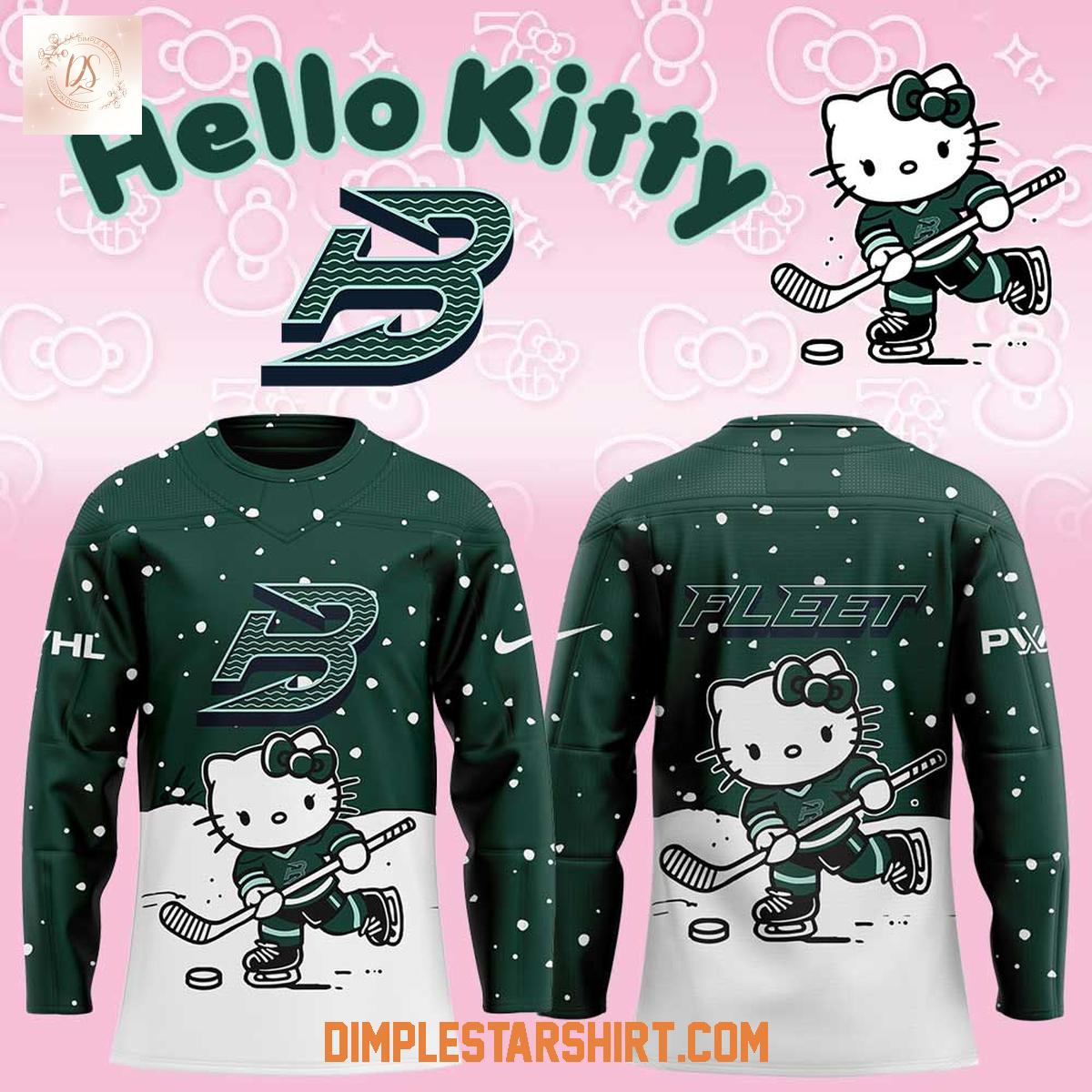 Boston Fleet x Hello Kitty Christmas 2025 Hockey Jersey Boston Fleet x Hello Kitty Christmas 2025 Hockey Jersey