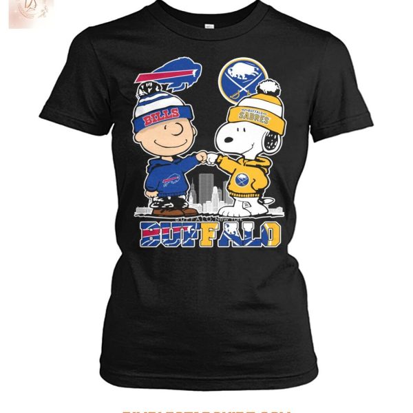Buffalo Bills And Sabres x Snoopy Christmas T Shirt