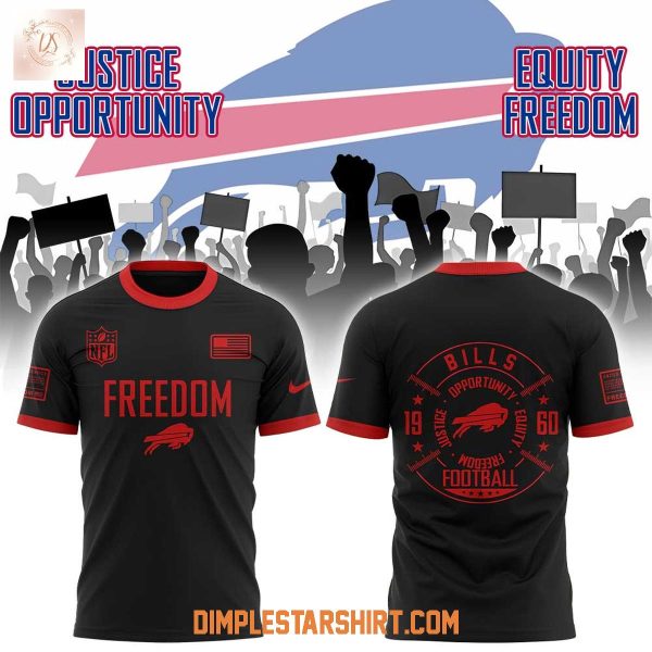 Buffalo Bills Justice Opportunity Equity Freedom Hoodie Shirt