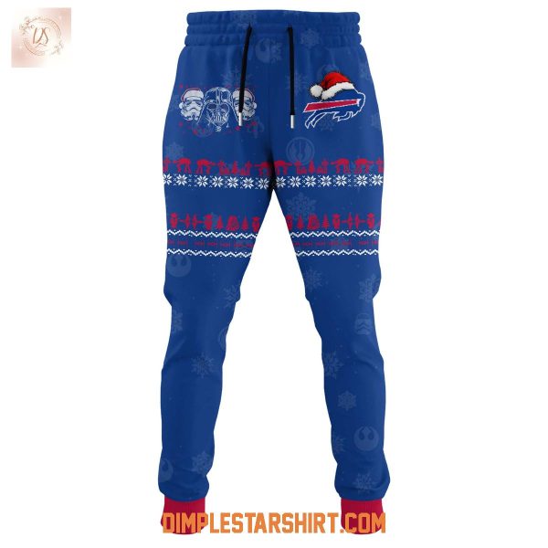 Buffalo Bills x Star Wars The Force Christmas Hoodie Shirt