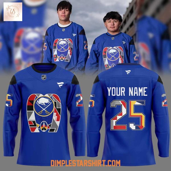 Buffalo Sabres Celebrations Native American Heritage Night 2025 Jersey
