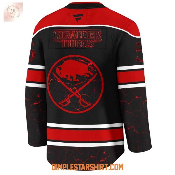 Buffalo Sabres x Stranger Things 5 One Last Adventure Jersey